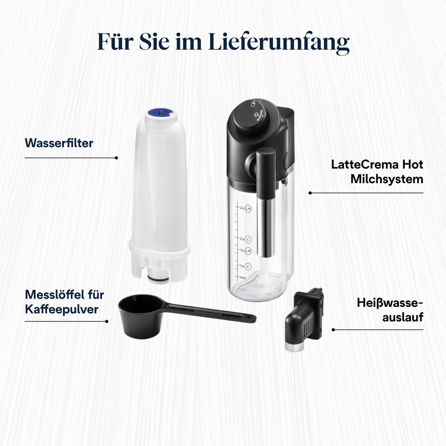 De’Longhi Magnifica Evo (ECAM292.81.SB)- Kaffeevollautomat mit Vollautomatischem cremigen Milchschaum, 7 One-Touch-Getränke, Cappuccino & Espresso, Kaffeemaschine, Soft-Touch-Bedienfeld, Silber